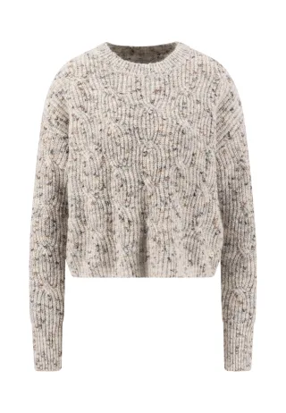 FYNCH-HATTON - CARDIGAN WOOL MIX STRUCTURE urban taupe - Gr. - M