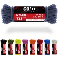 GO!elements Abspannleine Paracord 425 - 3mm, Paracord 425 aus reißfester Nylonschnur