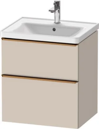 Duravit D-Neo Waschtischunterbau wandhängend Taupe Matt 584x452x625 mm - DE4359004910000 DE4359004910000