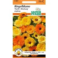 SAMEN PFANN Blumensamen Ringelblume, Mischung - Ringelblume-Samen Saatgut Samen, Calendula officinalis