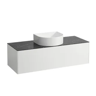 LAUFEN Waschtischunterschrank Sonar 457x1177x341 Aus mi , 1Schubl H812340/1/2/3 we ma? m. H4054210341431