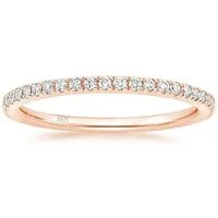 Lisandra Scott Silberring Eternity Ring 925 Sterlingsilber mit Zirkonia Steinen Schmal Damenring, Stilvoll & zeitlos – Ein Schmuckstück für die Ewigkeit