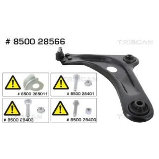 Triscan Querlenker vorne links Citroen C3 Peugeot 208