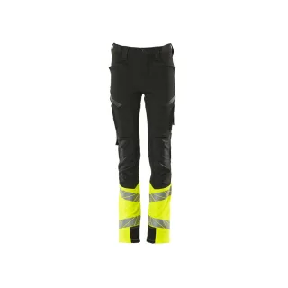 MASCOT Hose für Kinder ACCELERATE SAFE Schwarz / Hi-vis Gelb 128 - 19979-311-0917-128