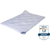 Beco Microfaserbettdecke Royal Soft "GOLD", warme Duo-Decke Testsieger 2019, Füllung: Polyester, Bezug: Microfaser