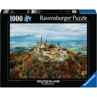 Ravensburger Puzzle Deutschland Collection, Burg Hohenzollern, 1000 Puzzleteile, Made in Germany