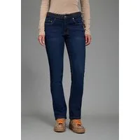 Arizona Gerade Jeans mit Jeansgürteloptik Straight-Fit, gerader Beinverlauf, normale Leibhöhe