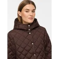 Vila Steppjacke VITATE L/S HOODED JACKET - NOOS Kunstfaser