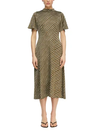 comma - Kleid olive - Gr. - 42