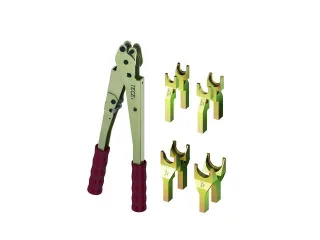 Tece flex Druckhülsen-Presswerkzeug man. Typ: HPW-L, inkl. Gabelköpfe Dim. 14-32, 720050 720050