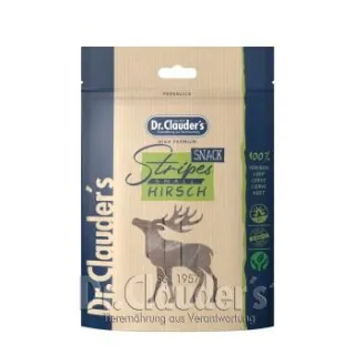 Dr. Clauder's Stripes Snack Hirsch - 10x 80g