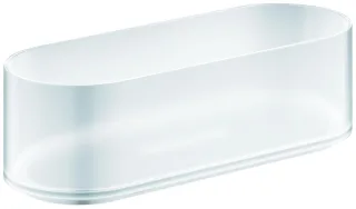 GROHE Duschablage Selection 41037 Glas für Halter 41035 weißglas, 41037000 41037000