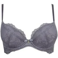 Gossard Dekolleté-BH Lace Push-Up BH Platin (Push-Up, 1-tlg., Spitze/Netz) verführerisch sexy