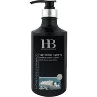 H.B. Dead Sea Minerals Duschgel Health&Beauty Männer Duschgel & Shampoo Totes Meer 780 ml, Mit Totes-Meer-Mineralien, Aloe Vera & Kamille, Arganöl & Sheabutter