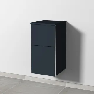 Sanipa 3way Unterschrank mit 2 Auszügen, Marine-Matt, BP1421R BP1421R