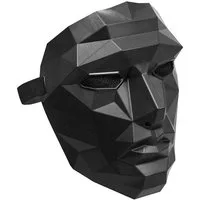 Maskworld Verkleidungsmaske Korean Game Frontmann Maske - Fasching Karneval, Filmmaske in Anlehnung an den Boss aus der Serie