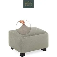 Belmarti Stuhlhusse Hockerbezug, spanische Handarbeit, elastisches Material, hochwertiger und langlebiger Baumwollmix