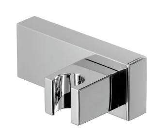 Herzbach Living Spa ABS Konuswandhalter, eckig, beweglich chrom , 11.647100.2.01 11.647100.2.01