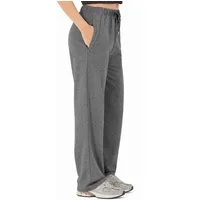 R-CAMP Sweathose Jogginghose Damen Weites Bein Hosen Sommer (Packung, 1-tlg., Jogginghose für Damen) Weite Sweathose aus Baumwolle Bequeme Freizeithose