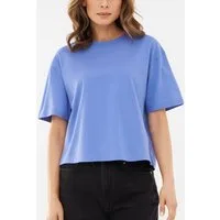 Johnny Urban T-Shirt Zoey Oversize Cropped T-Shirt Kurzes Tshirt mit Rundhalsausschnitt