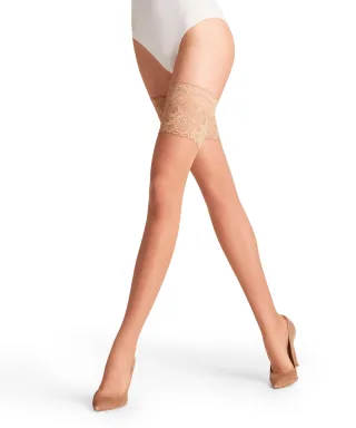 FALKE - FALKE Seidenglatt 15 DEN Damen powder - Gr. - 8.75