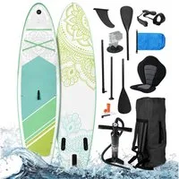 BRAST SUP-Board Lady, Aufblasbares Stand up Paddle Set für Frauen, 300cm, viele Modelle, inkl. Sonderzubehör