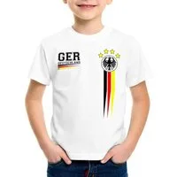 style3 T-Shirt Deutschland WM 2026 Weltmeister trikot fahne fußball stadion flagge