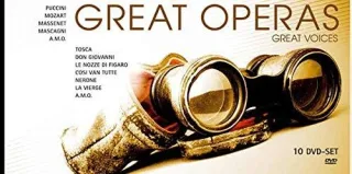Various Artists - Great Operas-Great Voices (10 DVDs / PAL)