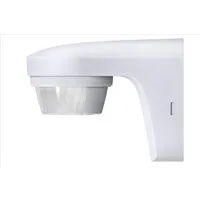 theben Bewegungsmelder theLuxa S150 WH 1010500 Bewegungsmelder, Wandmontage, 150° Erfassung, Carport/Einfahrt/Hof, drehbar/neigbar