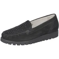 Waldläufer Hegli Mokassin Slipper, Loafer, Bequemschuh mit Glitzersteine, Komfortweite H