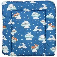 TupTam Wickelauflage TupTam Baby Wickeltischauflage mit Baumwollbezug Gemustert
