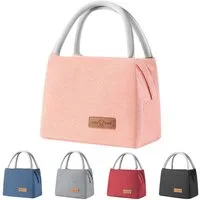Agger Kühltasche Lunchtasche Isolierte Lunchbox Bag, Wasserdicht Vespertasche, Kühltasche Herren Damen,Tragbar wasserdichtes Lunch Tasche