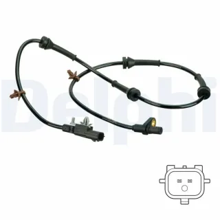 Delphi ABS-Sensor hinten links Nissan Qashqai X-Trail
