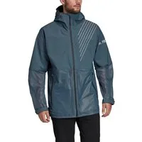 adidas Performance Funktionsjacke Regenjacke/ Übergangsjacke TERREX 3L Zupahike blaugrau Herren