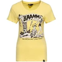 QueenKerosin Print-Shirt Bammm (1-tlg) mit Retro Front Print