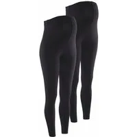 Neun Monate Umstandshose 2 Stück Umstands-Hosen für Schwangerschaft und Stillzeit (Packung, 2-tlg., 2) 2er Pack Leggings für Schwangerschaft & Stillzeit
