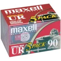 Maxell Audio Kassette 90 min 5ER 260024 Analoges Diktiergerät