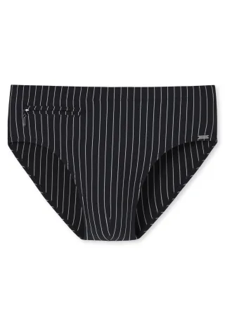 SCHIESSER - Badehose Slip Komfort schwarz - Gr. - 7