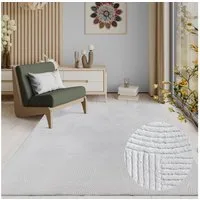 the carpet Teppich Rio, rechteckig, Höhe: 8 mm, weicher Wohnzimmer Teppich rutschfest 3D-Optik