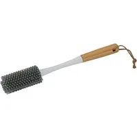 Michelino Reinigungsbürste Flaschenbürste mit Silikonborsten & Bambusgriff - 30 cm, (1-tlg)