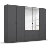 OTTO home Drehtürenschrank Kleiderschrank Schrank Garderobe Wäscheschrank CHALLENGER (Breiten 181/226 cm, Höhen 197/210 cm) mit Spiegeltüren und geräumigen Schubladen MADE IN GERMANY