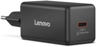 Lenovo USB-C GaN Mini AC Adapter (65W) (Schwarz)