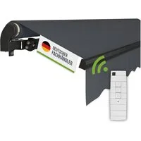 empasa Gelenkarmmarkise "START PLUS" elektronische Markise für Balkon & Terrasse, mit Fernbedienung