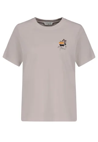 Authentic Style - RE9CIFQtU2hpcnQgUHJpbnQg Beige - Gr. - XL