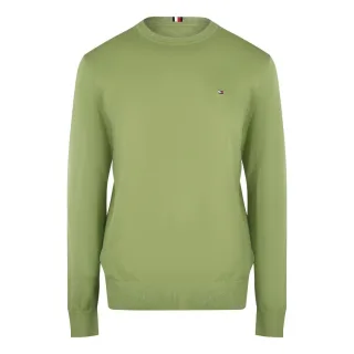 Tommy Hilfiger - Sweatshirt für Herren, Rundhalsausschnitt (Olivgrün)