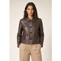 RICANO Lederjacke Paloma Handgefertigt aus echtem Lamm Nappa Leder