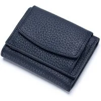 Cachito Mini Geldbörse Schlichte kleine Geldbörse aus Leder für Frauen (1-tlg), mit Kartenschlitz, RFID-Diebstahlschutzbürste, 10 x 7 x 3cm