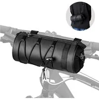 BlingBin Lenkertasche Fahrradtasche Vorne, Wasserdicht, Rahmentasche, Umhängetasche (1er Set, 1-tlg., 1tlg), Bikepacking Taschen mit Abnehmbarem Schultergurt für Rennrad MTB