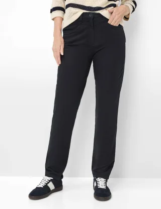 Raphaela by Brax Damen Five-Pocket-Hose Style CAREN NEW NAVY, dunkelblau, Gr. 36
