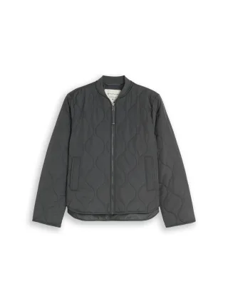 Tom Tailor - Steppjacke mit Bomberkragen darkest olive - Gr. - XXL